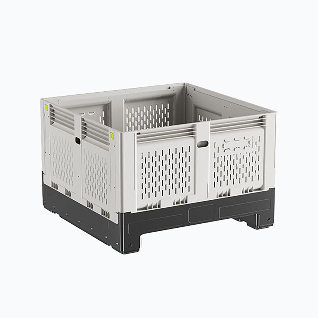1162×1162 Collapsible Plastic Pallet Bin | 750 Liter Megabin
