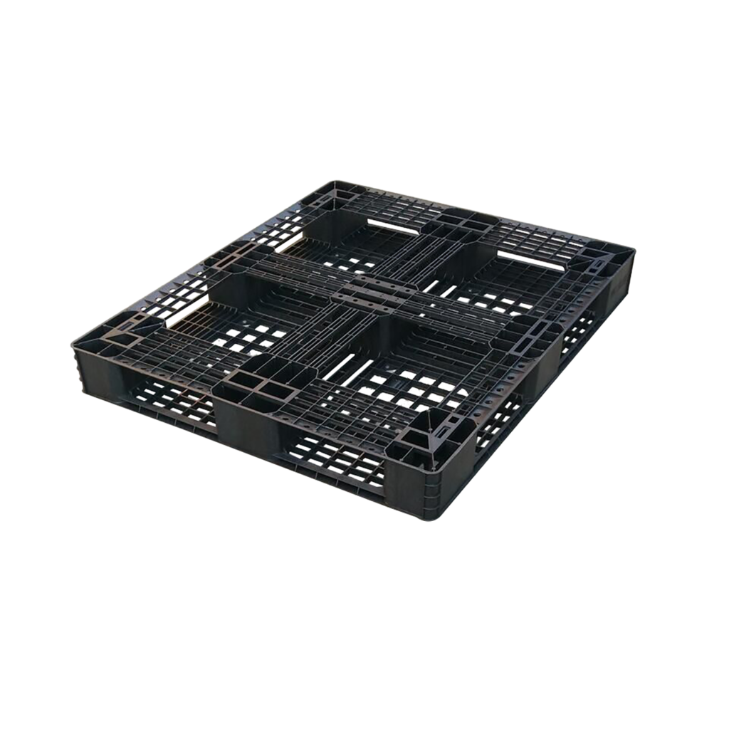 1200 x 1100 One-Way Export Stackable Plastic Pallet image 2