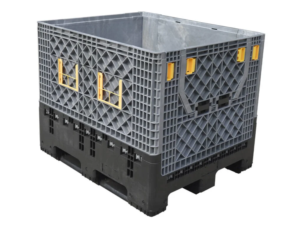 1200 x 1000 Industry Fold Plastic Pallet Box 1210A