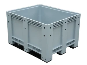 1200 x 1000 Rigid Plastic Pallet Box Solid Walls 1210FK