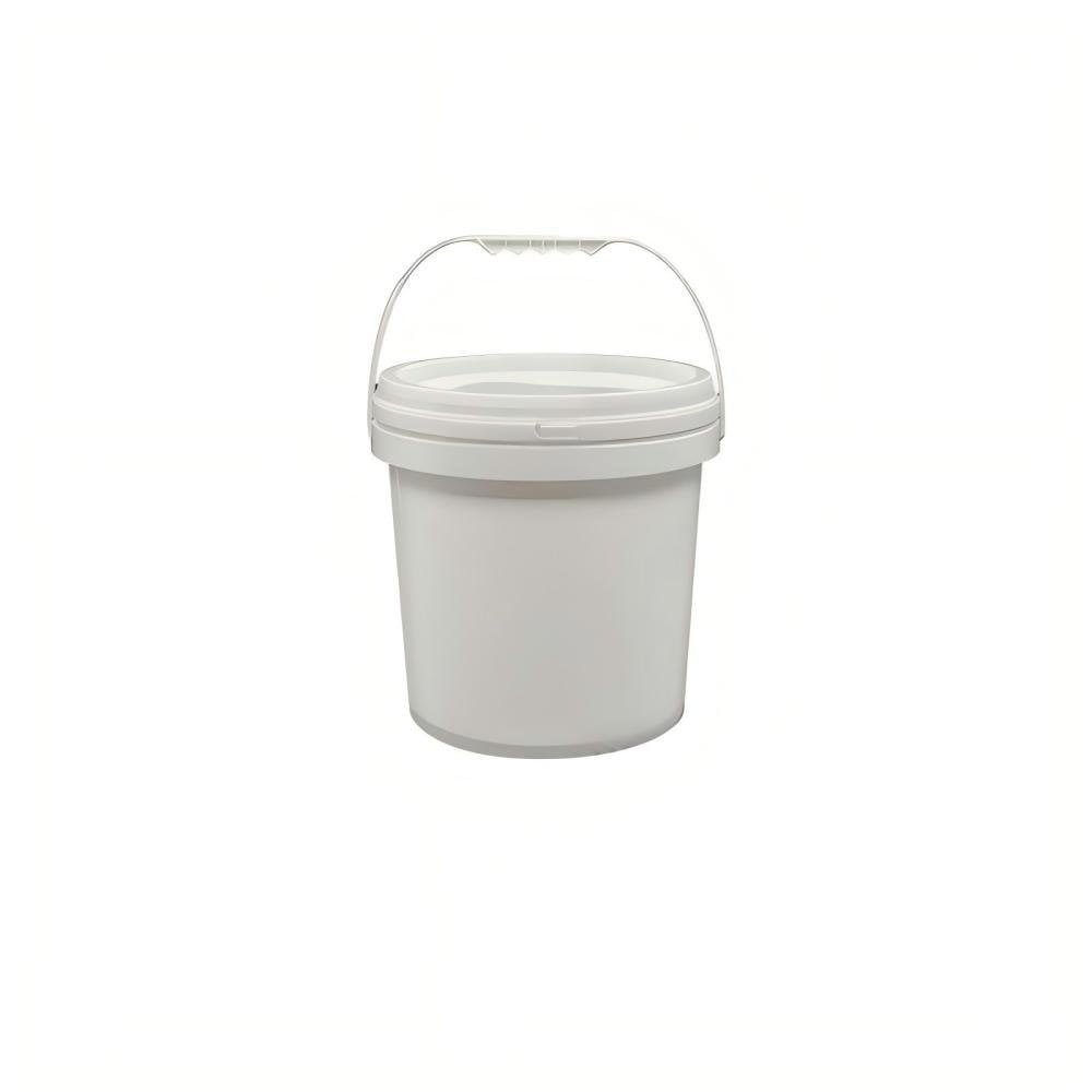 29 x 27.5 x 28.3 cm 12L Plastic Round Bucket with Lid & Handle