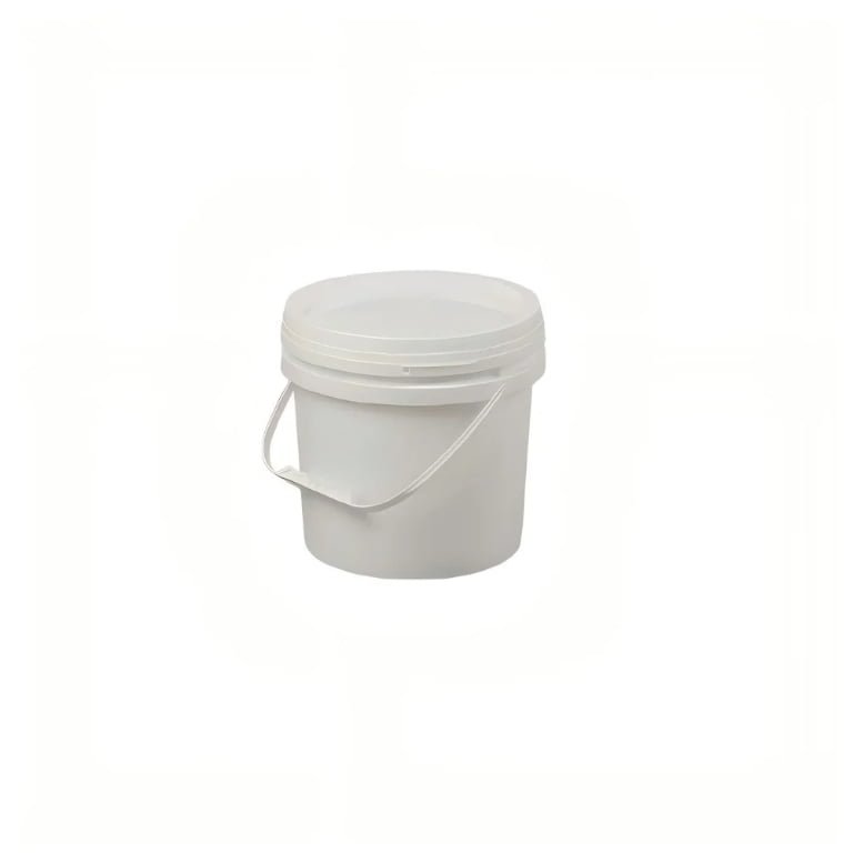 22.5 x  19.1 x 20.5 cm 5L Plastic Bucket with T/E Lid & Handle