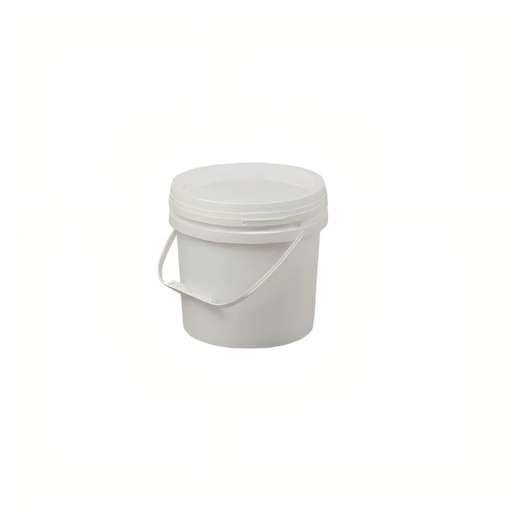 22.5 x  19.1 x 20.5 cm 5L Plastic Bucket with T/E Lid & Handle