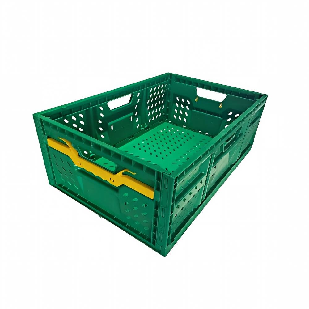60 x 40 x 23 cm Reusable Food Grade Folding Plastic Crate