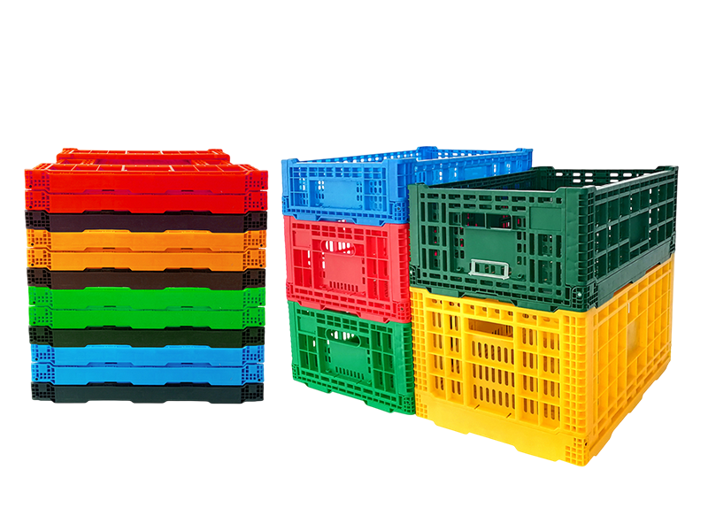 Folding Plastic Crates Banner