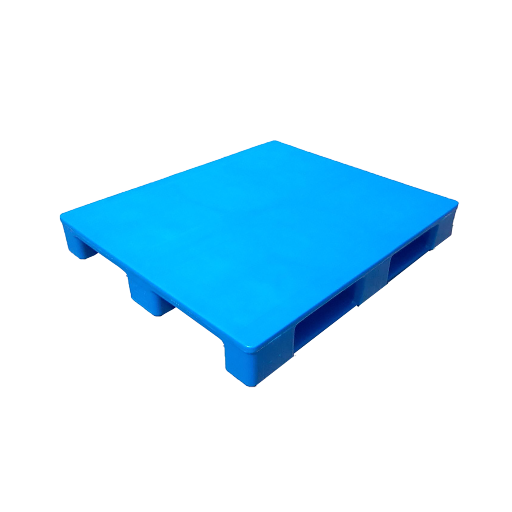 1100 x 1100 mm Three Runner Closed Deck Hygiene Plastic Pallets