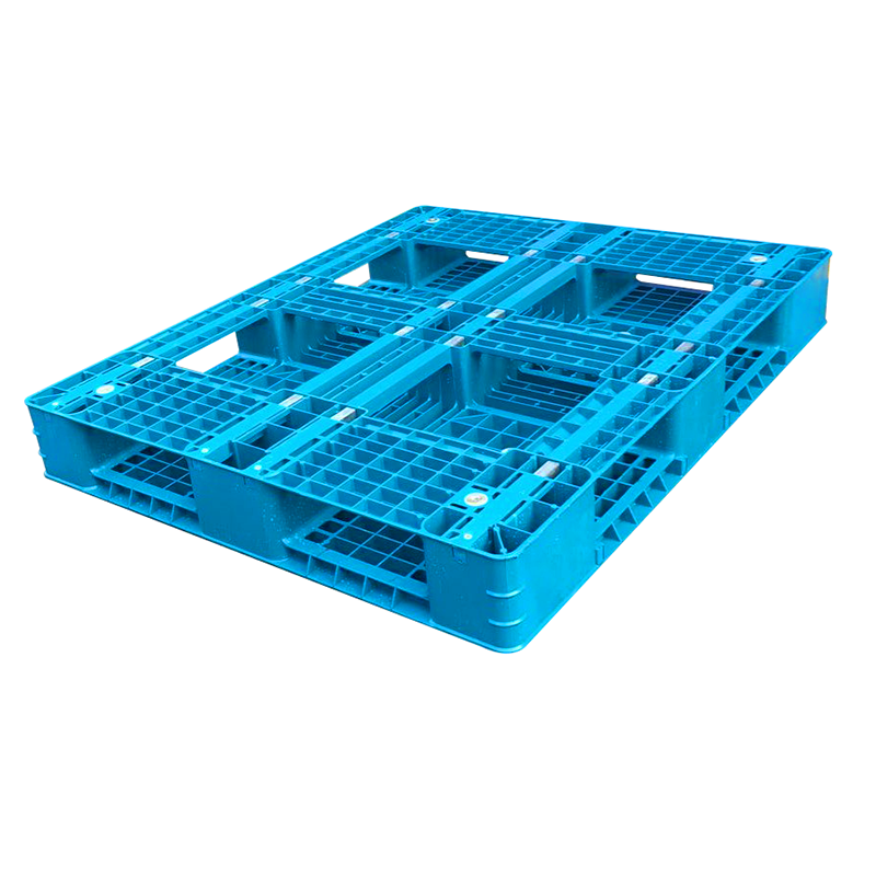 1100 x 1100 Six Runner Rackable Plastic Pallet image 2