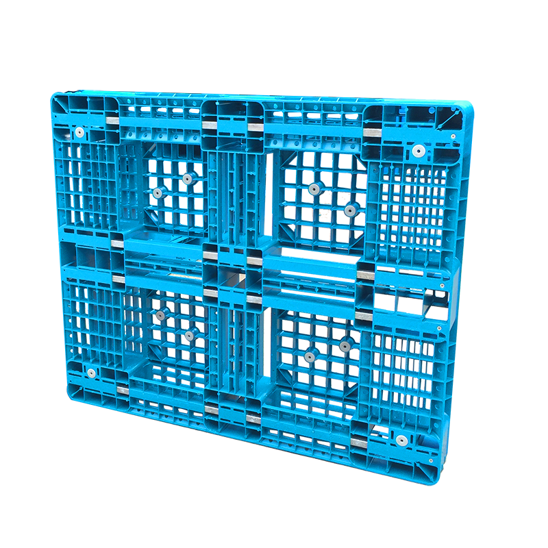 1100 x 1100 Six Runner Rackable Plastic Pallet image 3