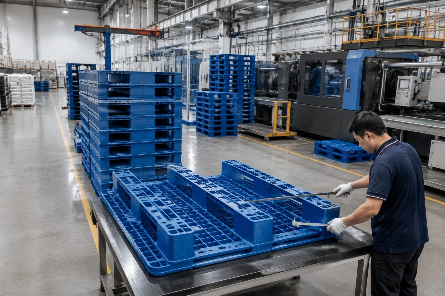 Six-Runner Pallet Factory