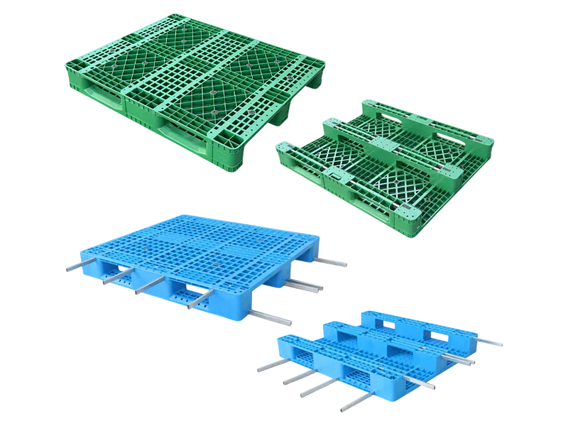 Three-Runner Plastic Pallets Banner