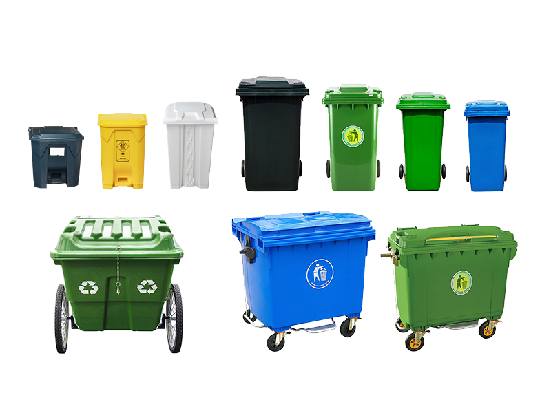 4-Wheel Waste Bins Banner