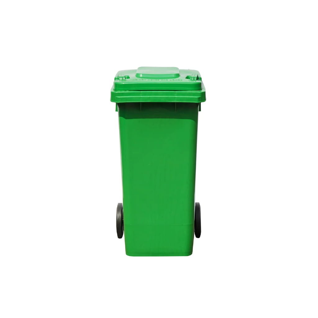 120L Two Rounds Plastic Waste Bin |120A|