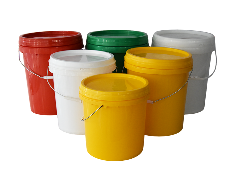 Round Plastic Buckets Banner