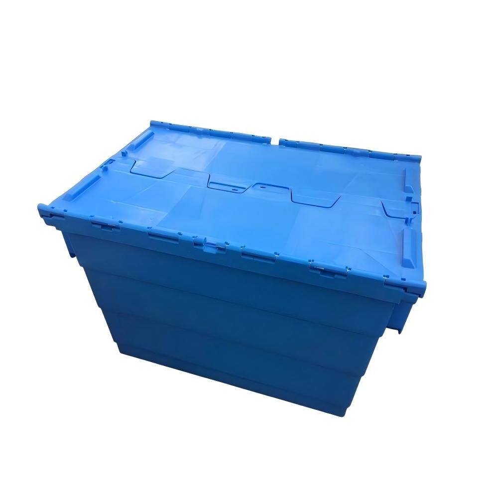 60 x 40 x 41.2 cm Stackable and Nestable Tote Box | Heavy Duty reusable distribution tote