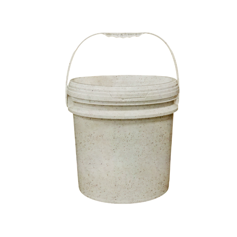 26 x 23 x 24.5 cm Round Biodegradable Plastic Bucket
