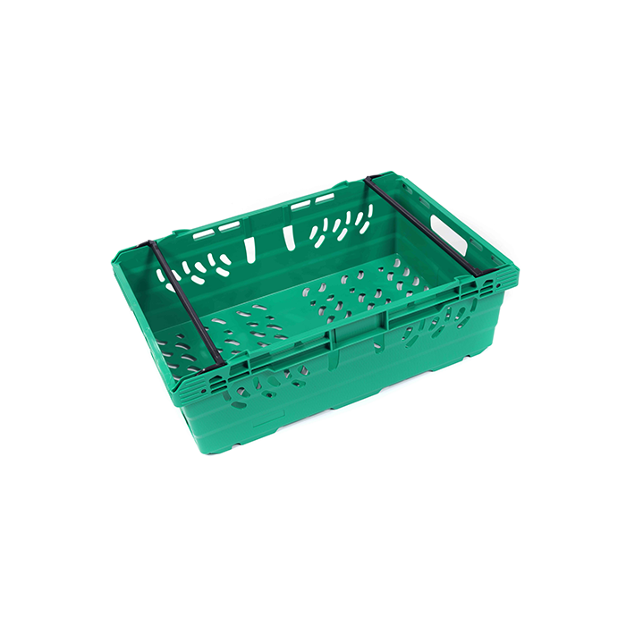 60 x 40 x 39 Cm Nestable Vented Shopping Plastic Crates reusable plastic crate