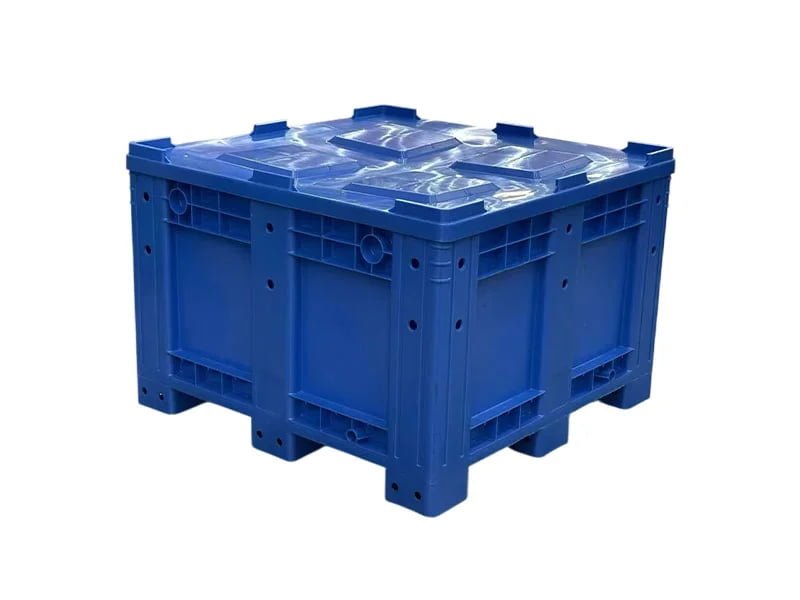 1100 x 1100 mm Solid Pallet Box Detachable Bottom image 3