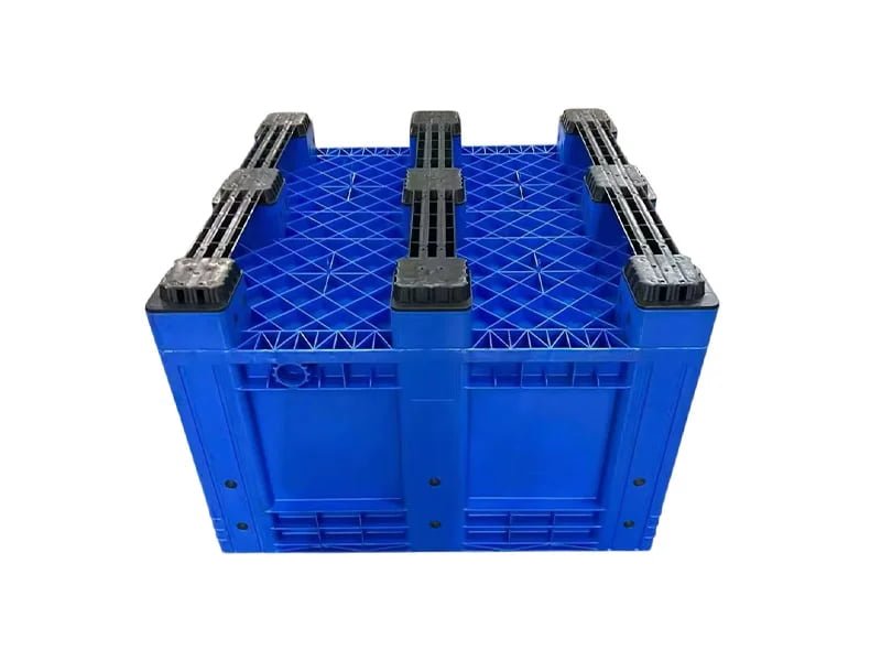 1100 x 1100 mm Solid Pallet Box Detachable Bottom image 2