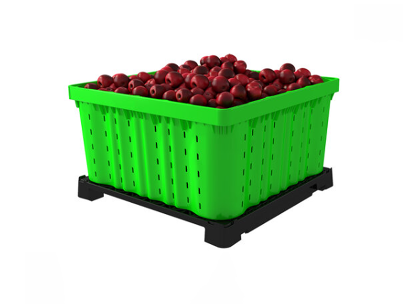 1165 x 1165 mm Nestable Ventilated Plastic Pallet Box