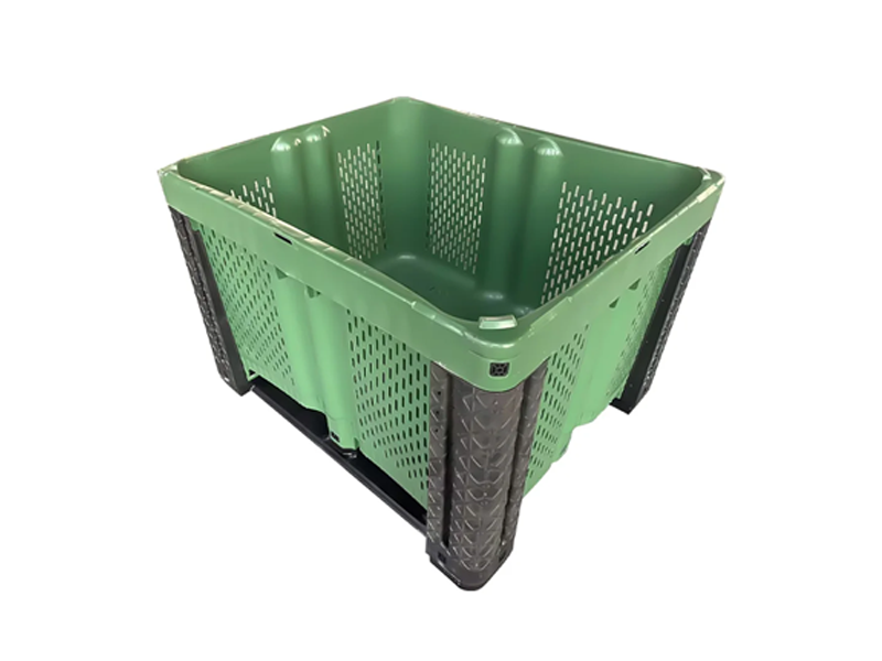 1200 x 1200 x 790 mm Nestable Vented Agricultural Bulk Box