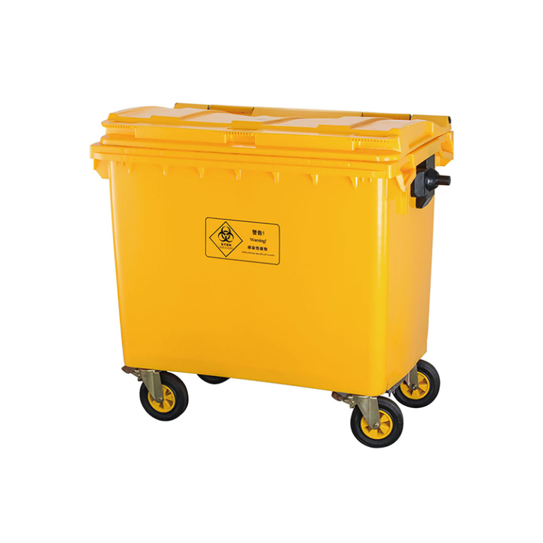 660 L Customizable Medical Waste Bins with Pedal