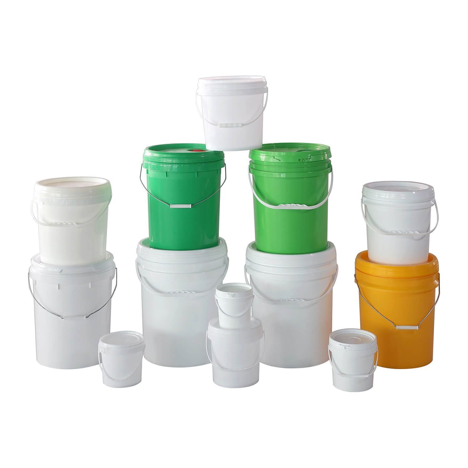 Round Plastic Buckets