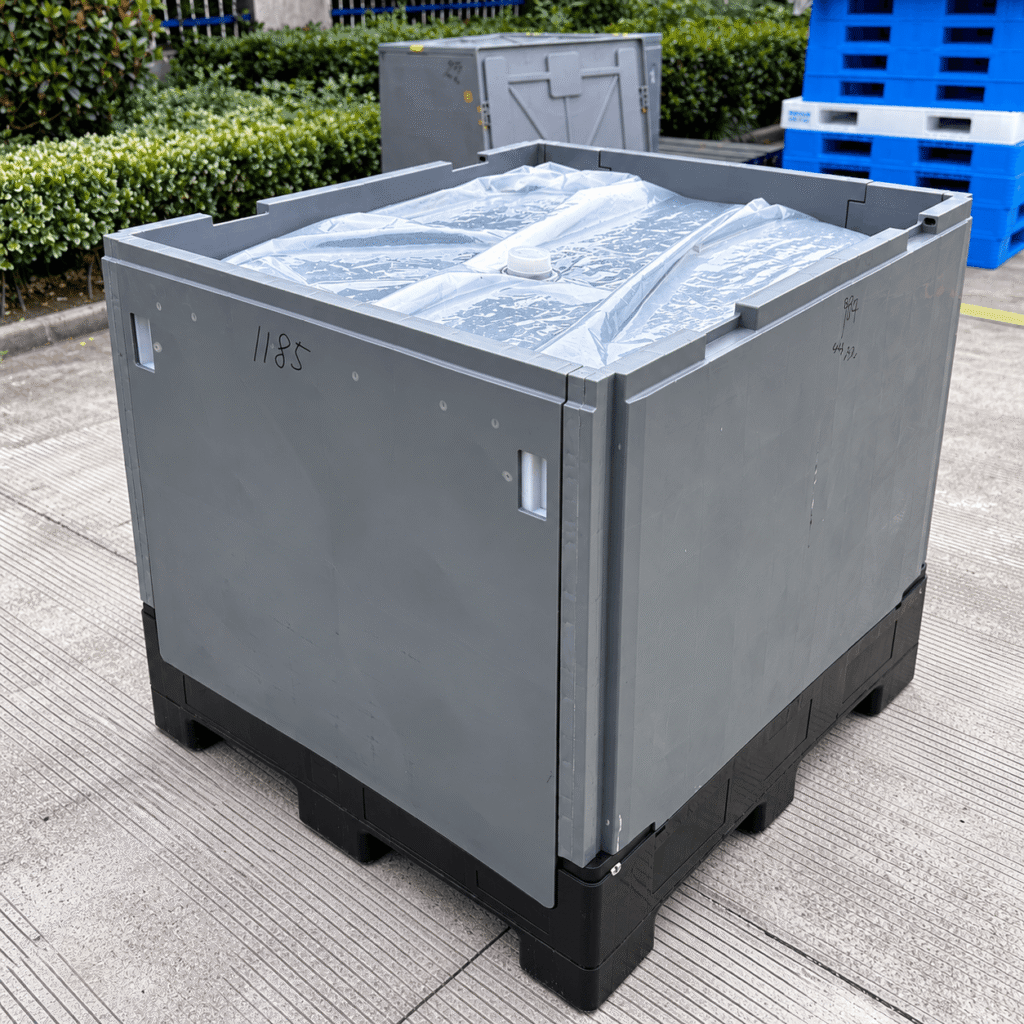 1200 x 1000 mm 1000L Collapsible Liquid IBC image 5