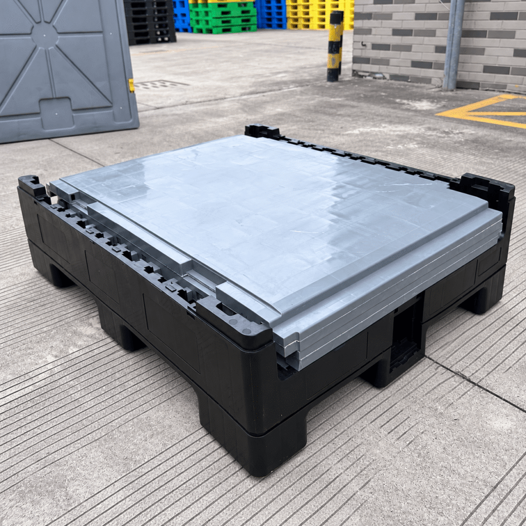 1200 x 1000 mm 1000L Collapsible Liquid IBC image 2